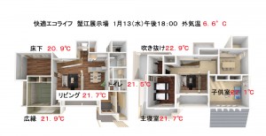 今年もよろしくお願いします。（寒い日は快適エコライフ）